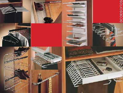 Novedades en accesorios para vestidores a medida